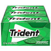 Trident Sugar Free Spearmint Gum, 14 Count, 12 Per Box, 12 Per Case Trident Sugar Free Spearmint Gum, 14 Count, 12 Per Box, 12 Per Case
