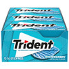 Trident Sugar Free, Wintergreen Gum, 14 Count, 12 Per Box, 12 Per Case Trident Sugar Free, Wintergreen Gum, 14 Count, 12 Per Box, 12 Per Case