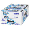 Trident Singles White Peppermint Gum, 16 Count, 9 Per Box, 18 Per Case
