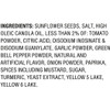 David Sunflower Seeds In Shell Nacho, 0.8 Ounce, 324 per case David Sunflower Seeds In Shell Nacho, 0.8 Ounce, 324 per case