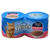 9 Lives Meaty Pate Seafood Platter Cat Food Singles, 22 Ounces, 6 Per Case