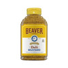 Beaver Deli Horseradish Mustard Bottle, 12.5 Ounce, 6 Per Case