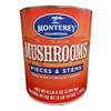 Monterey Mushrooms Pieces And Stems, 100 Ounce, 6 Per Case Monterey Mushrooms Pieces And Stems, 100 Ounce, 6 Per Case