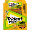 Trident Vibes Tropical Gum, 40 Count, 6 Per Box, 4 Per Case