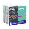 Kleenex Facial Tissues To Go Pocket Pack, 80 Count, 12 Per Case