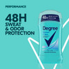 Degree Women s 24 Hour Shower Clean Anti-Perspirant Deodorant Invisible Solid Stick, 1.6 Ounce, 12 Per Case