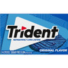 Trident Sugar Free Original Gum, 14 Count, 12 Per Box, 12 Per Case
