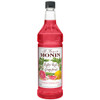 Monin Ruby Red Grapefruit Syrup, 1 Liter, 4 Per Case