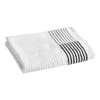 Oxford Super Gym Towel White with Black Stripe (22" x 44"), 1 Dozen Oxford Super Gym Towel White with Black Stripe (22" x 44"), 1 Dozen