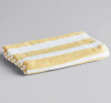 Oxford Tropical Yellow Stripe Pool Towels (32"x70"), 1 Dozen Oxford Tropical Yellow Stripe Pool Towels (32"x70"), 1 Dozen