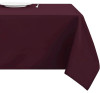 Oxford Burgundy Banquet Table Linen – 54" x 96", 1 Dozen Oxford Burgundy Banquet Table Linen – 54" x 96", 1 Dozen