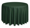 Oxford 64" Hunter Green Round Table Linen, 1 Dozen Oxford 64" Hunter Green Round Table Linen, 1 Dozen