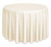Oxford 72" Ivory Round Table Linen, 1 Dozen Oxford 72" Ivory Round Table Linen, 1 Dozen