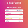 Playtex Sport Regular Unscented Plastic Tampons, 18 Count, 12 Per Case Playtex Sport Regular Unscented Plastic Tampons, 18 Count, 12 Per Case