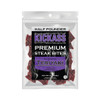 Kickass Beef Jerky Teriyaki Premium Steak Bites Case, 0.5 Pound, 10 Per Case