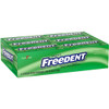Wrigleys Freedent Peppermint Bubble Gum, 15 Piece, 12 Per Pack, 30 Per Case