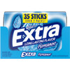 Extra Peppermint Sugar Free Gum Stick 35 Sticks, 6 Per Pack, 8 Per Case
