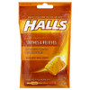 Halls Honey Cough Drops, 30 Count, 12 Per Pack, 4 Per Case