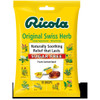 Ricola Unsweetened Swiss Herbed Cough Drop Bags, 19 Count, 8 Per Pack, 6 Per Case