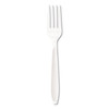 Dart® Impress Heavyweight Full-Length Polystyrene Cutlery, Fork, White, 1000/Carton