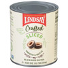 Lindsay Crafted Sliced Black Ripe Olives Canned, 55 Ounce, 6 Per Case