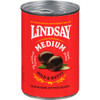 Lindsay Pitted Ripe Medium Domestic Olives Canned, 6 Ounce, 24 Per Case