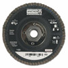 Anchor Brand Abrasive Flap Disc, 4-1/2 in, 40 Grit, 5/8 in - 11 Arbor, 13,000 rpm, Angled, Box of 10