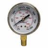 Best Welds Pressure Gauge, 2-1/2 in, 1000 psi, Brass, 1/4 in NPT, 10 Pieces Per Box