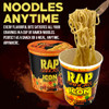 Rap Snacks Beef Prime Rib Ramen Noodle, 2.25 Ounce, 12 Per Case