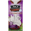 So Delicious Dairy Free Unsweetened Vanilla Coconut Milk, 1 Quart, 12 Per Case