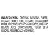 Happy Tot Organics Super Bellies Immune + Digestive Support Blend, Bananas, Carrots & Strawberries, 4 Ounce, 8 Per Pack, 2 Per Case