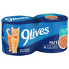 9 Lives Chicken And Tuna Wet Cat Food, 22 Ounce, 6 Per Case