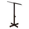 Oklahoma Sound Portable Presentation Lectern Stand, 20 X 18.25 X 44, Mahogany