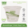 Greenstripe Renewable And Compostable Cold Cups, 9 Oz, Clear, 50/pack, 20 Packs/carton