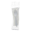 Fieldware Cutlery, Fork, Mediumweight, White, 1,000/carton