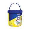 Professional Disinfecting Wipe Bucket, 6 X 8, Lemon And Lime Blossom, 800 Wipes/bucket, 2 Buckets/carton