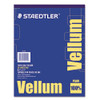 Mars Translucent Vellum Art And Drafting Paper, 16 Lb Bristol Weight, 11 X 17, Translucent, 50/pad
