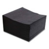 Morsoft Beverage Napkins, 2-ply, 9 X 9.5, Black, 1,000/Carton