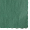 Solid Color Scalloped Edge Placemats, 9.5 X 13.5, Hunter Green, 1,000/carton