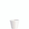 Dart Food Containers, Squat, 8 Oz, White, Foam, 1,000/carton