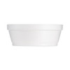 Dart Foam Container, Squat, 8 Oz, 4.63" Diameter X 1.13"h, White, 500/carton