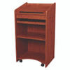 Oklahoma Sound Aristocrat Non-Sound Lectern, 25 X 20 X 46, Cherry