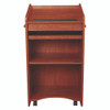 Oklahoma Sound Aristocrat Non-Sound Lectern, 25 X 20 X 46, Cherry