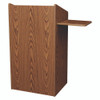 Oklahoma Sound Aristocrat Non-Sound Lectern, 25 X 20 X 46, Oak