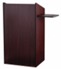Oklahoma Sound Aristocrat Non-sound Lectern, 25 X 20 X 46, Mahogany