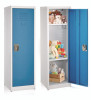 AdirOffice Steel Storage Locker, 1 Compartment, 15 X 15 X 48, Blue