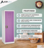 AdirOffice Steel Storage Locker, 1 Compartment, 15 X 15 X 48, Purple