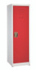 AdirOffice Steel Storage Locker, 1 Compartment, 15 X 15 X 48, Red