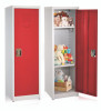 AdirOffice Steel Storage Locker, 1 Compartment, 15 X 15 X 48, Red