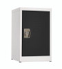 AdirOffice Steel Storage Locker, 1 Compartment, 15 X 15 X 24, Black